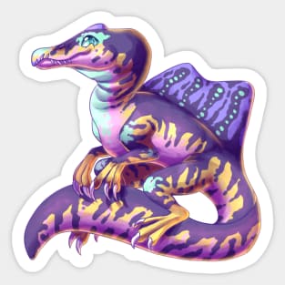 Pastel Spinosaurus Sticker